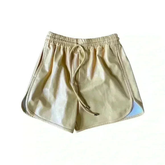 ALC Ryder Boxer Short Maize Vegan Leather XS - Picture 3 of 10